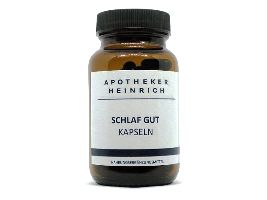 Apotheker Heinrich - SCHLAF GUT KAPSELN 1mg Melatonin